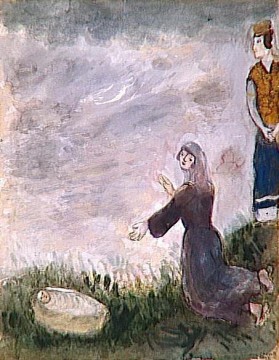  con - Moses is saved from the water by Pharaoh daughter contemporary Marc Chagall